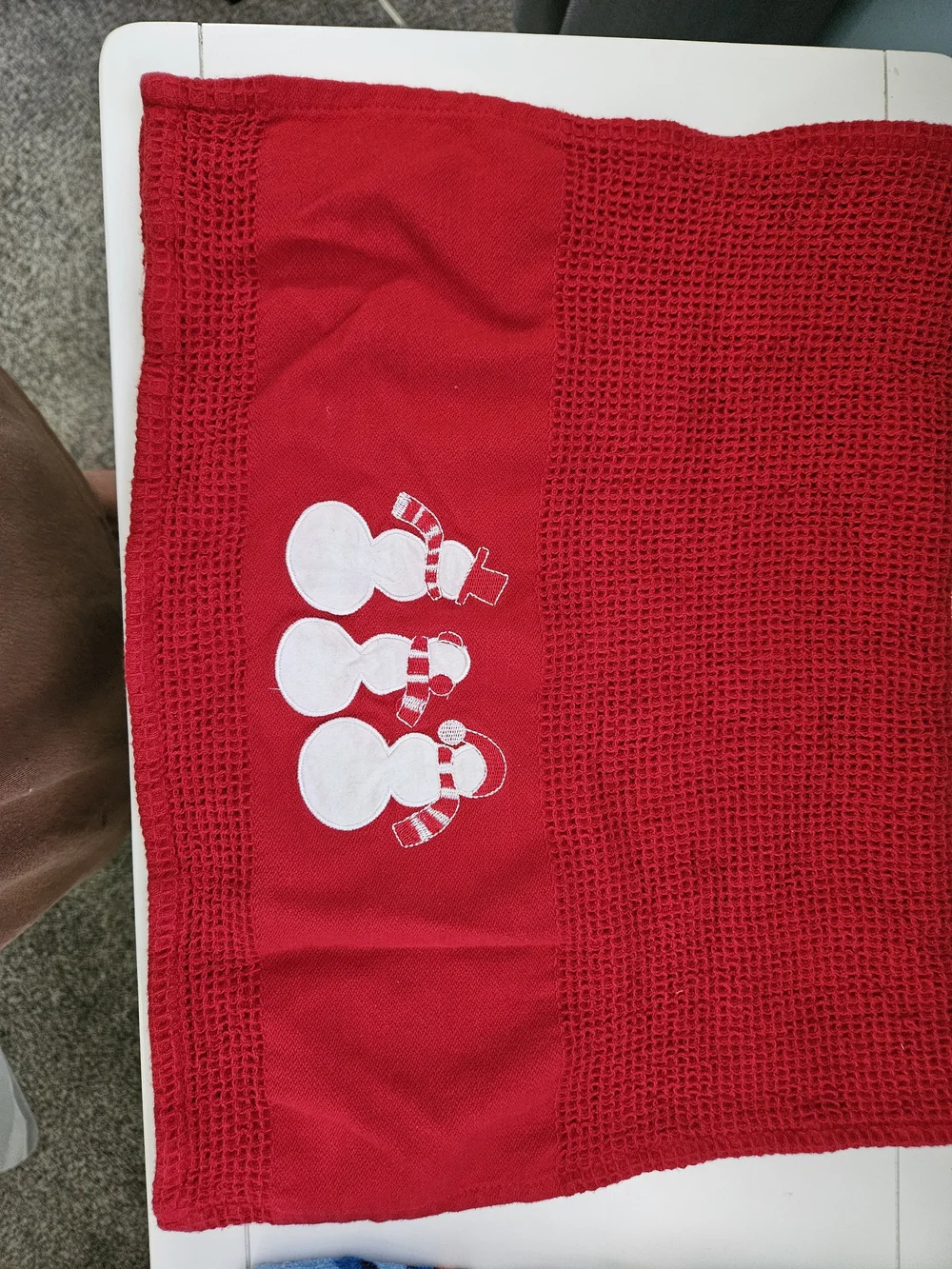 Festive Holiday Kitchen Towels - Penguin, Polar Bear & Snowman Designs